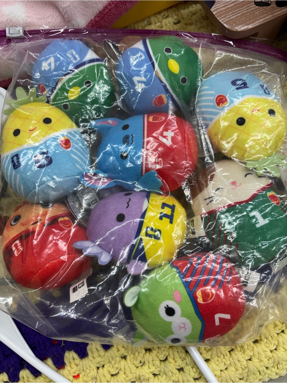 2026 McDonald’s squishmallows soccer World Cup lot of 9